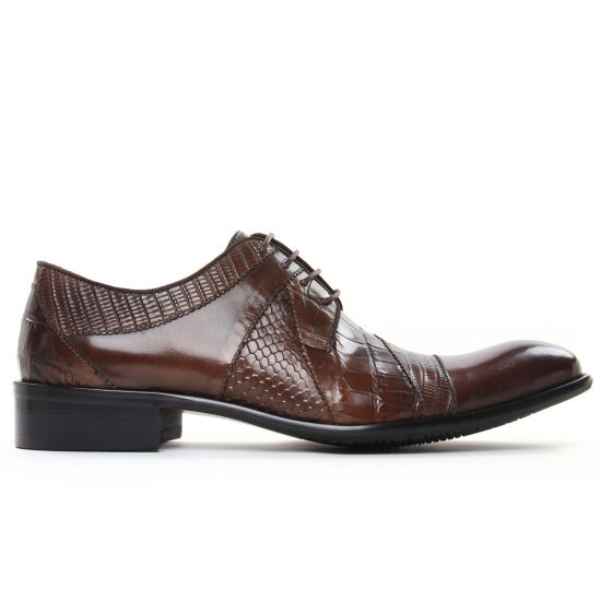 derbies vert kaki mode homme automne hiver - Photo Produit 2