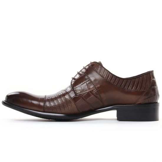 derbies vert kaki mode homme automne hiver - Photo Produit 3