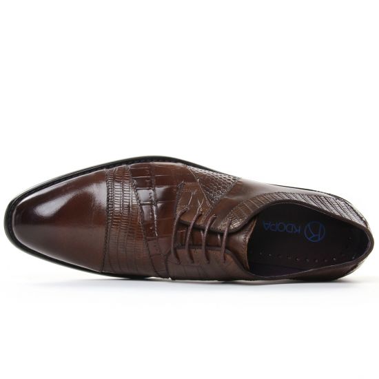 derbies vert kaki mode homme automne hiver - Photo Produit 4