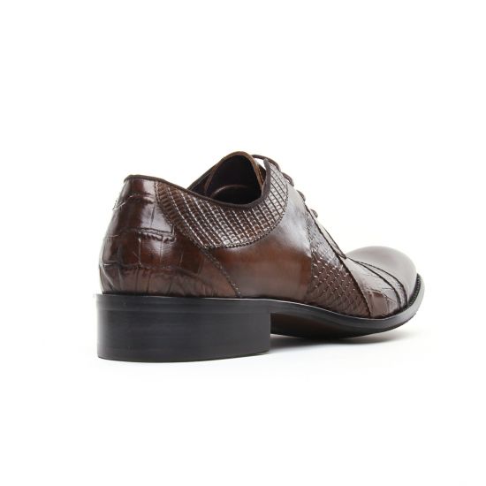 derbies vert kaki mode homme automne hiver - Photo Produit 7