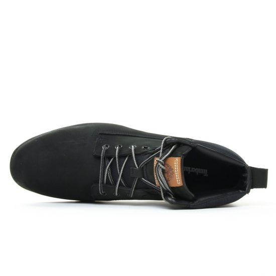 bottines Chukka noir mode homme automne hiver - Photo Produit 4