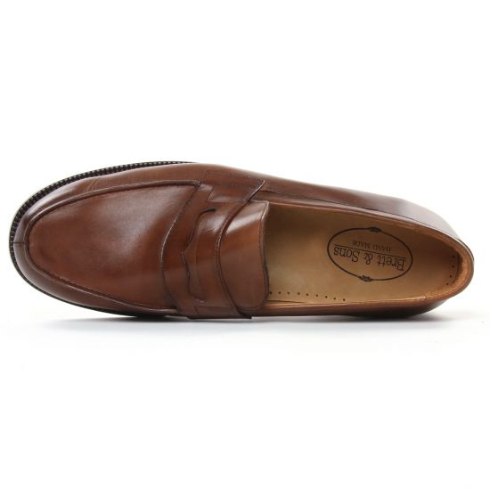 mocassins marron mode homme automne hiver - Photo Produit 4