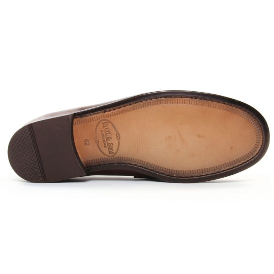 mocassins marron mode homme automne hiver - Photo Produit 5