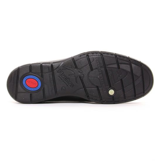 mocassins noir mode homme automne hiver - Photo Produit 5
