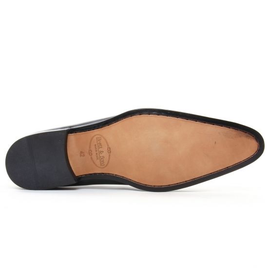 richelieu noir mode homme automne hiver - Photo Produit 5