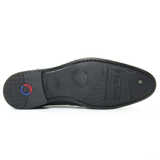 richelieu noir mode homme automne hiver - Photo Produit 5