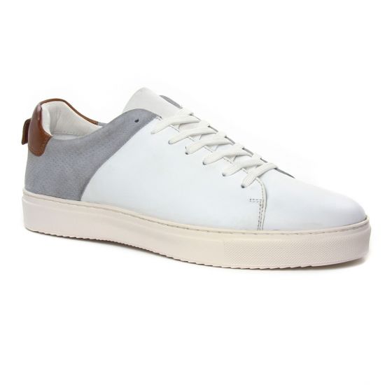 Tennis Twopens Uliver White, vue principale de la chaussure homme