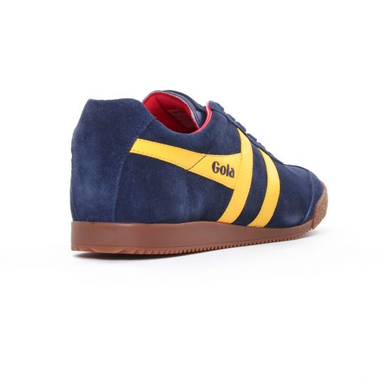 tennis et baskets mode bleu jaune mode homme automne hiver - Photo Produit 7