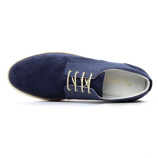 derbies bleu marine mode homme automne hiver - Photo Produit 4