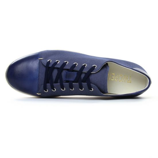 tennis et baskets mode bleu marine mode homme automne hiver - Photo Produit 4