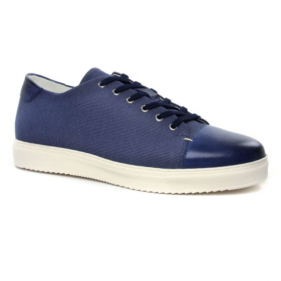 Tennis Et Baskets Mode Twopens Ulou Navy, vue principale de la chaussure homme