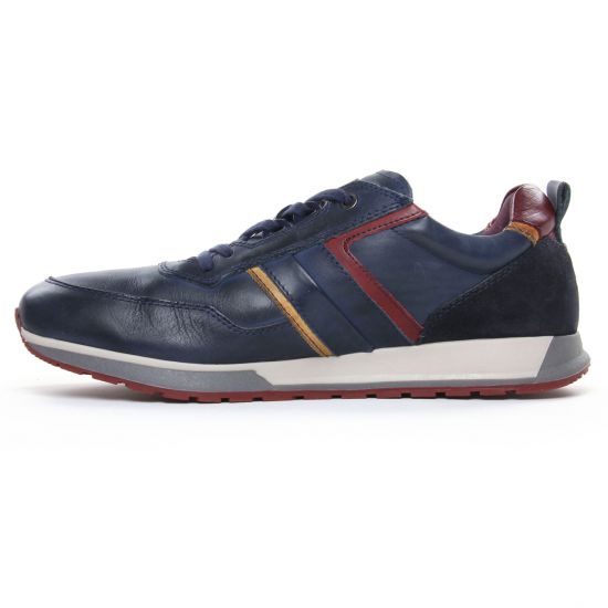 baskets bleu mode homme automne hiver - Photo Produit 3