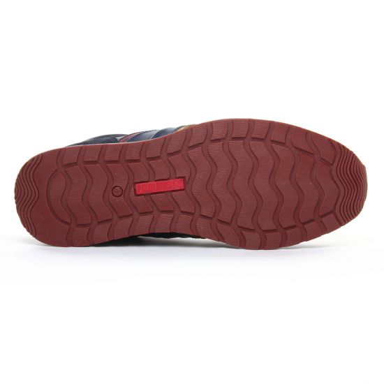 baskets bleu mode homme automne hiver - Photo Produit 5