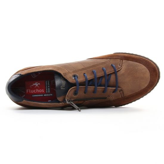 tennis et baskets mode marron mode homme automne hiver - Photo Produit 4