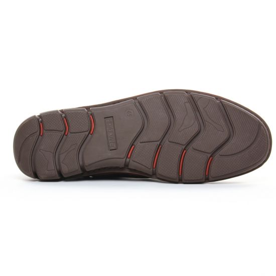 baskets marron foncé mode homme automne hiver - Photo Produit 5