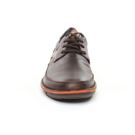 baskets marron foncé mode homme automne hiver - Photo Produit 6