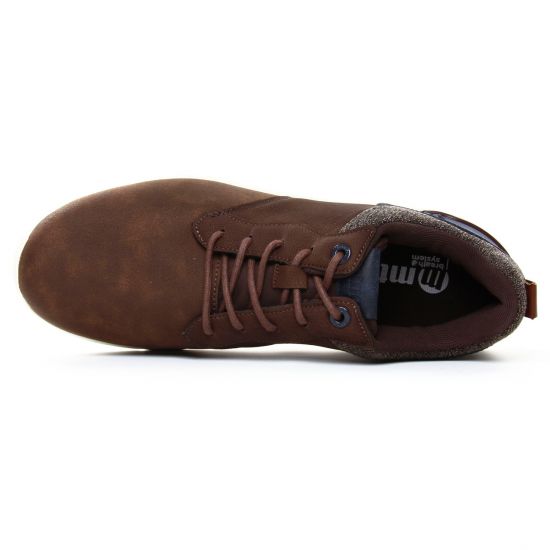 tennis et baskets mode marron mode homme automne hiver - Photo Produit 4