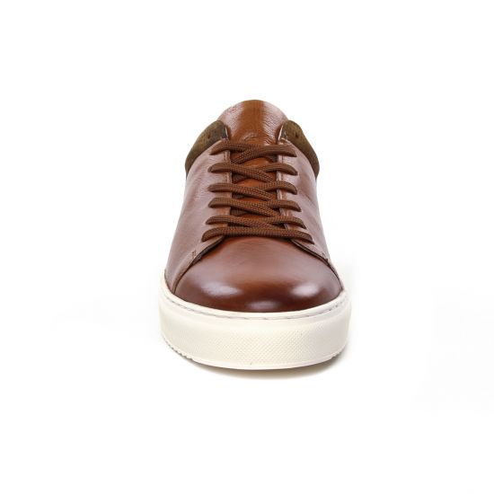 baskets marron mode homme automne hiver - Photo Produit 6