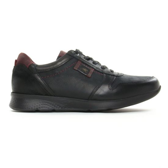 baskets noir mode homme automne hiver - Photo Produit 2