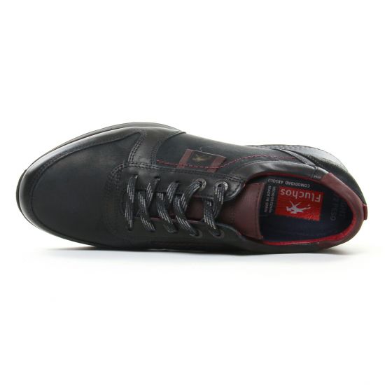 baskets noir mode homme automne hiver - Photo Produit 4