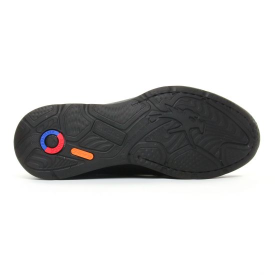 baskets noir mode homme automne hiver - Photo Produit 5