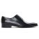 richelieu noir mode homme automne hiver vue 2