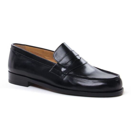 Mocassins Et Bateaux Brett Sons James Noir, vue principale de la chaussure homme