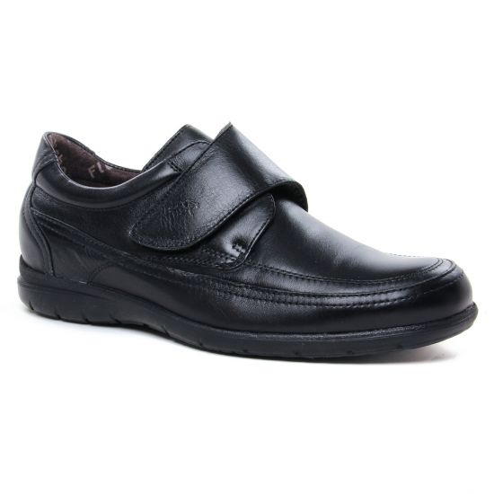 Mocassins Et Bateaux Fluchos 8782 Noir, vue principale de la chaussure homme