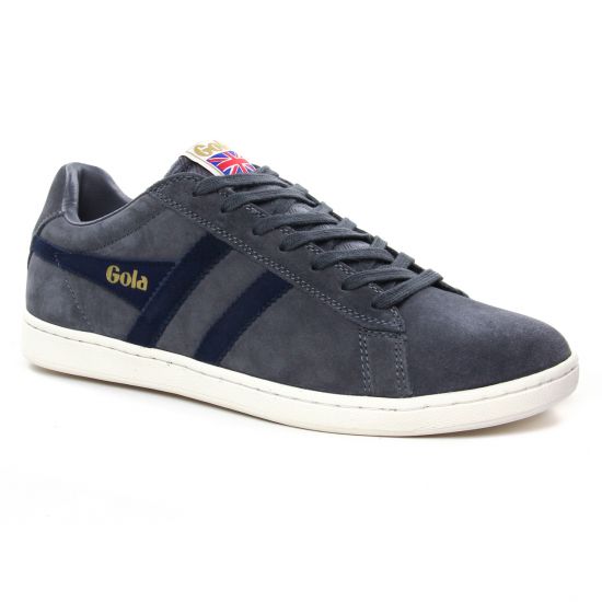Tennis Gola Equipe Suede Shadow Navy, vue principale de la chaussure homme