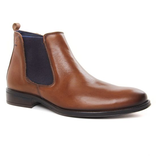 Chaussures Montantes Fluchos 8756 Camel, vue principale de la chaussure homme
