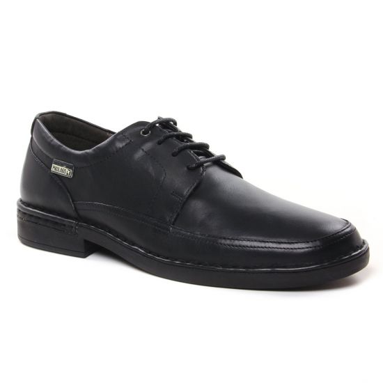 Chaussures Basses À Lacets Pikolinos Mom-4255 Black, vue principale de la chaussure homme