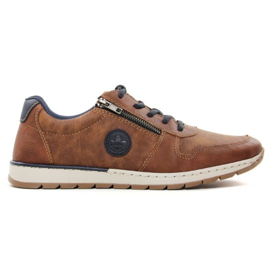 Rieker Homme Chaussures Basses 09069 - Mocassins Confortables Et Chaussons Élégants