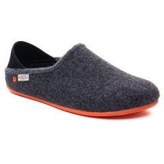 Maison De L'espadrille 6717-5 Noir : chaussures dans la même tendance homme (chaussons noir) et disponibles à la vente en ligne 