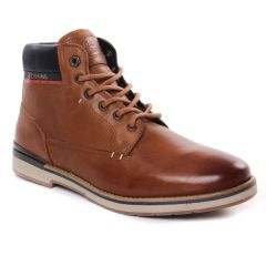 Redskins Accri Cognac Noir : chaussures dans la même tendance homme (chaussures-montantes marron) et disponibles à la vente en ligne 