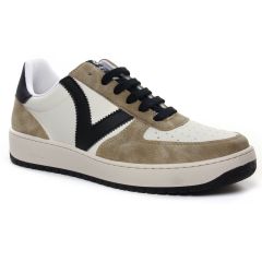 Chaussures homme hiver 2022 - tennis Victoria blanc taupe