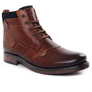 chaussures-montantes marron même style de chaussures en ligne pour hommes que les  Rieker