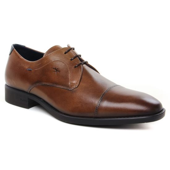 Chaussures Basses À Lacets Fluchos F1055 Camel, vue principale de la chaussure homme