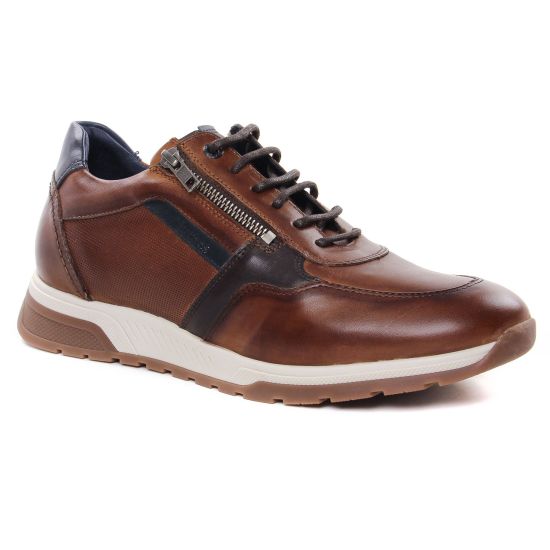 Tennis Fluchos F1600 Camel, vue principale de la chaussure homme