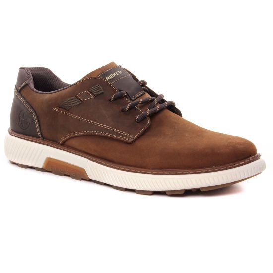 Chaussures Basses À Lacets Rieker B3320-24 Noce, vue principale de la chaussure homme