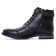 chaussures montantes noir mode homme automne hiver vue 3