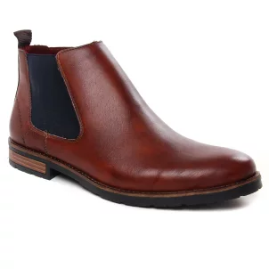 boots marron même style de chaussures en ligne pour hommes que les  Rieker