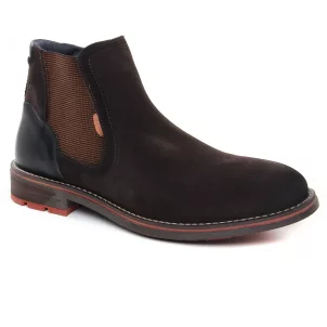 Chaussures homme hiver 2023 - boots Fluchos marron