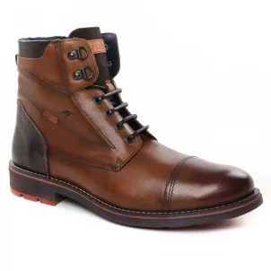 chaussures-montantes marron même style de chaussures en ligne pour hommes que les  Fluchos
