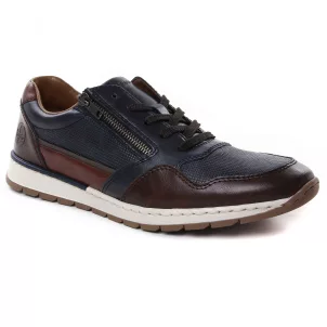 Rieker B2111-14 Toffee-Navy : chaussures dans la même tendance homme (tennis-baskets-mode bleu marine) et disponibles à la vente en ligne 