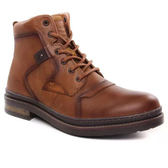 Chaussures Montantes Redskins Triomphe Cognac, vue principale de la chaussure homme