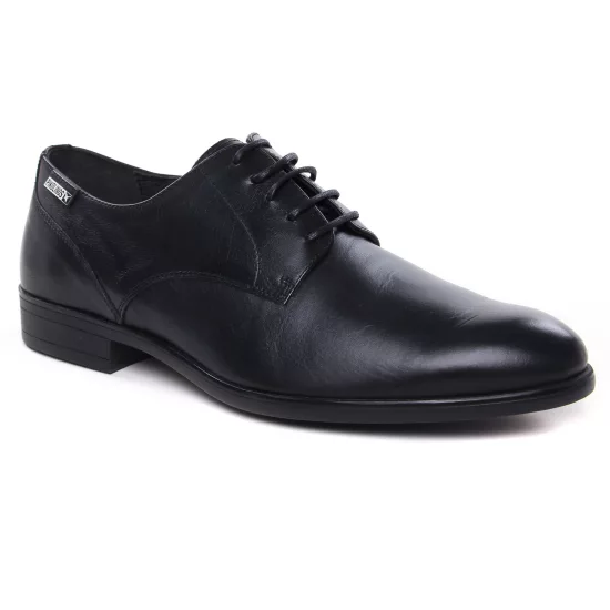 Chaussures Basses À Lacets Pikolinos M7J-4187 Black, vue principale de la chaussure homme