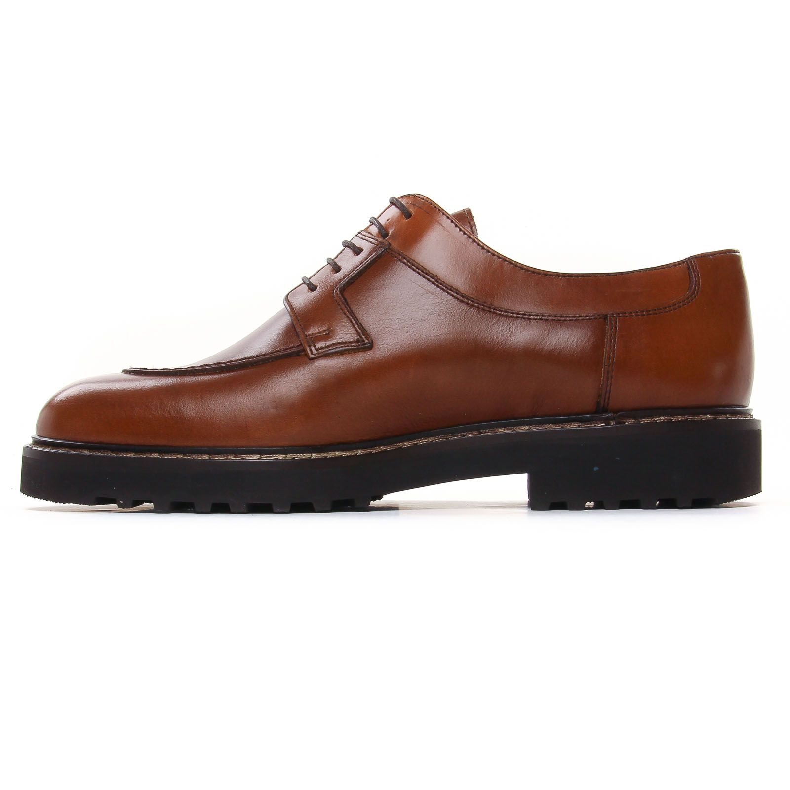 Derby Homme Lottusse L6710 En Cuir Noir - Chaussure Habillée Classique - Semelle Mixte Gomme/cuir - Confort Et élégance