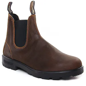 Chaussures homme hiver 2024 - boots Blundstone marron foncé