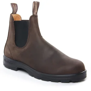 Chaussures homme hiver 2024 - boots Blundstone marron foncé