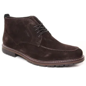 Chaussures homme hiver 2024 - bottines Chukka rieker marron fonce